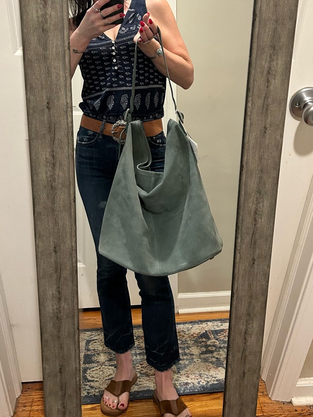 NWT We The Free Honor Tote in Secret Sage - Picture 10 of 16